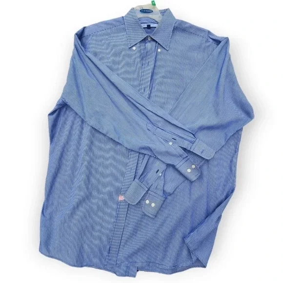 Set of 3 Long Sleeve Button Down Collar shirts size XL - Picture 6 of 11